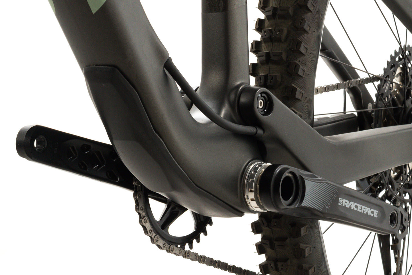 USED 2023 Orbea OCCAM M30 LT Med Mountain Bike Full Sus Trail Green Nobl 29" Carbon Wheels Shimano XT