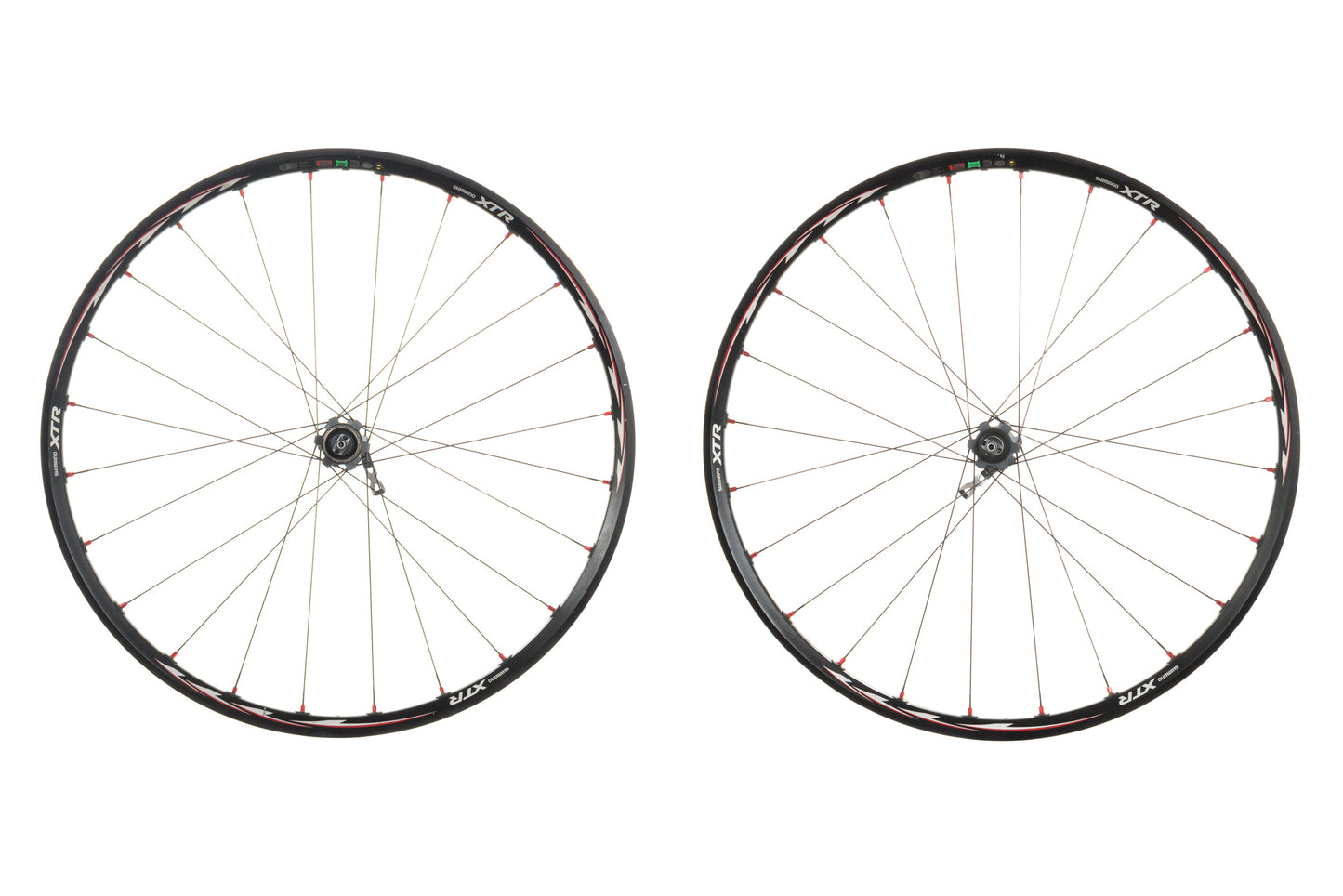 USED Shimano XTR WH-M975 26" Mountain Wheelset Disc QR