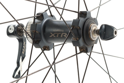 USED Shimano XTR WH-M975 26" Mountain Wheelset Disc QR