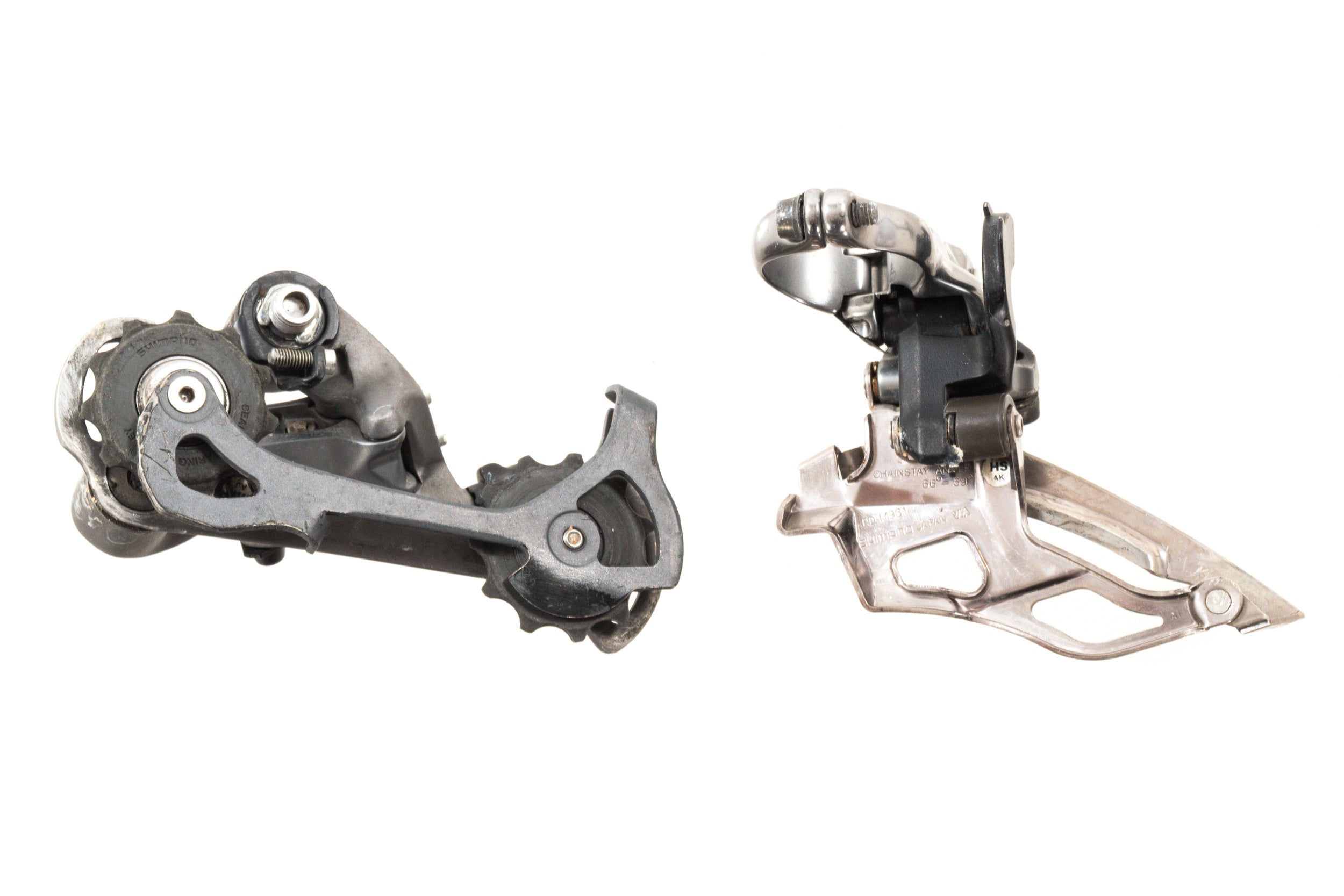 USED Shimano XTR 3x9 speed Partial Mountain Groupset Triple M952xM960