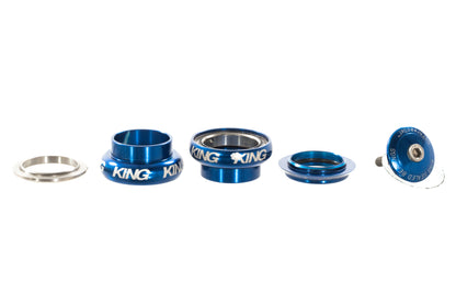 USED Chris King 1-1/8" Blue Threadless Headset