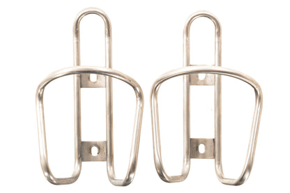 USED King Cage Titanium Water Bottle Cage set (2)