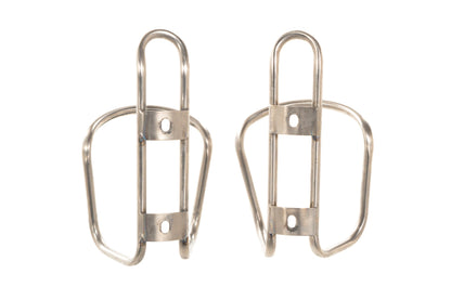 USED King Cage Titanium Water Bottle Cage set (2)