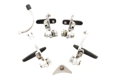 USED Paul MiniMoto Mini-V + Touring Cantilever Brake Set Silver Short Pull