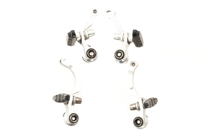 USED Paul MiniMoto Mini-V + Touring Cantilever Brake Set Silver Short Pull