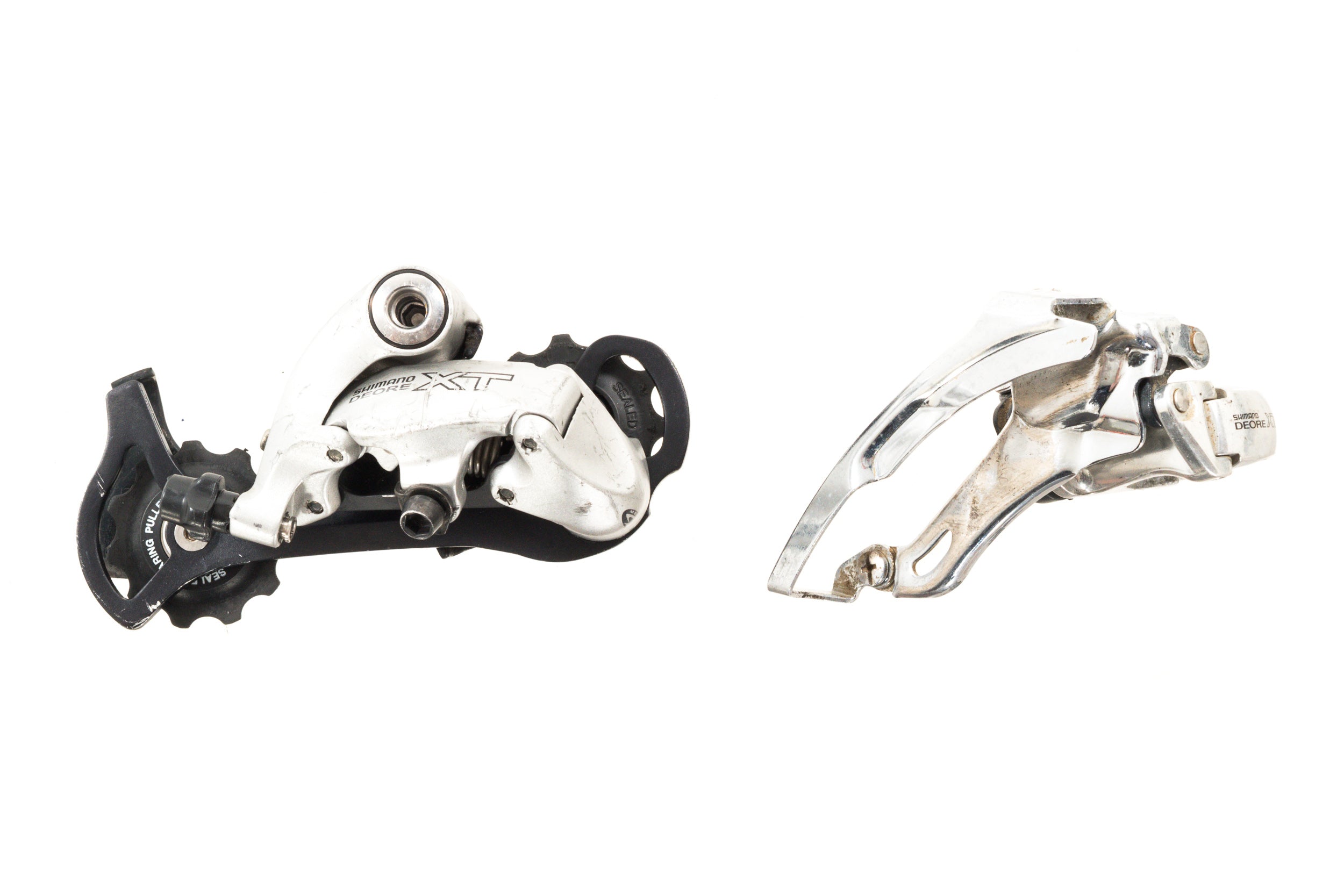 USED Shimano Deore XT M750 3x9 speed Triple Touring Groupset Rivendell