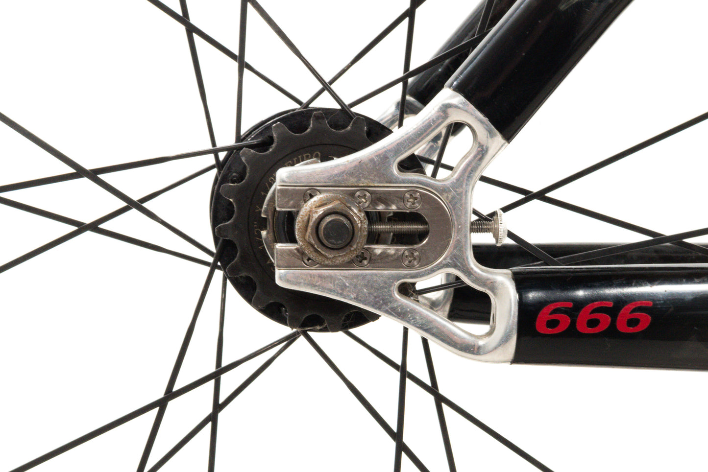 USED Planet X Pro 54cm Carbon Track Framset w/ 82mm Carbon Aero Tubular Wheels (rolling chassis)