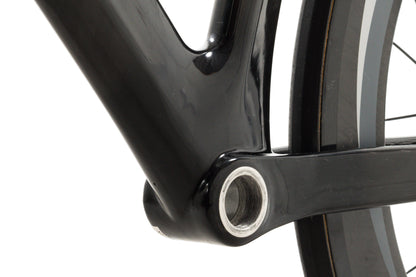 USED Planet X Pro 54cm Carbon Track Framset w/ 82mm Carbon Aero Tubular Wheels (rolling chassis)