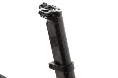USED Planet X Pro 54cm Carbon Track Framset w/ 82mm Carbon Aero Tubular Wheels (rolling chassis)