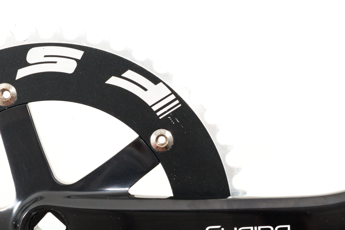 USED Sugino Japan 165mm Square Tape Track Crankset w/ FSA 50T Chainring 144mm BCD