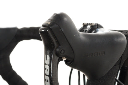USED 2012 Cervelo R3 51cm Carbon Aero Road Bike SRAM Rival 2x10 speed Black Rim Brake