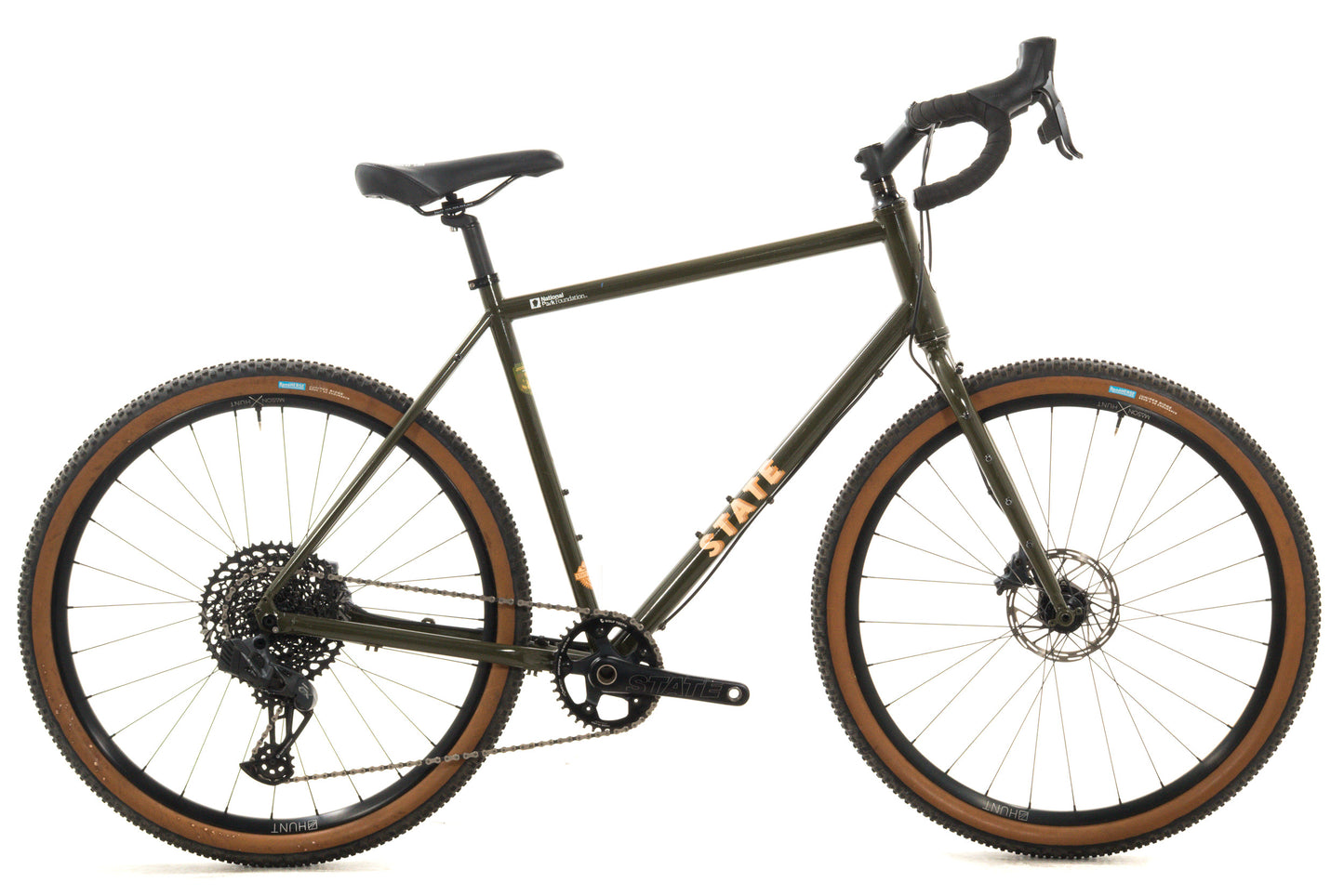 USED State Bicycle Co. All-Road 4130 Large Steel Gravel Bike 650B SRAM Force/GX AXS 1x12 speed