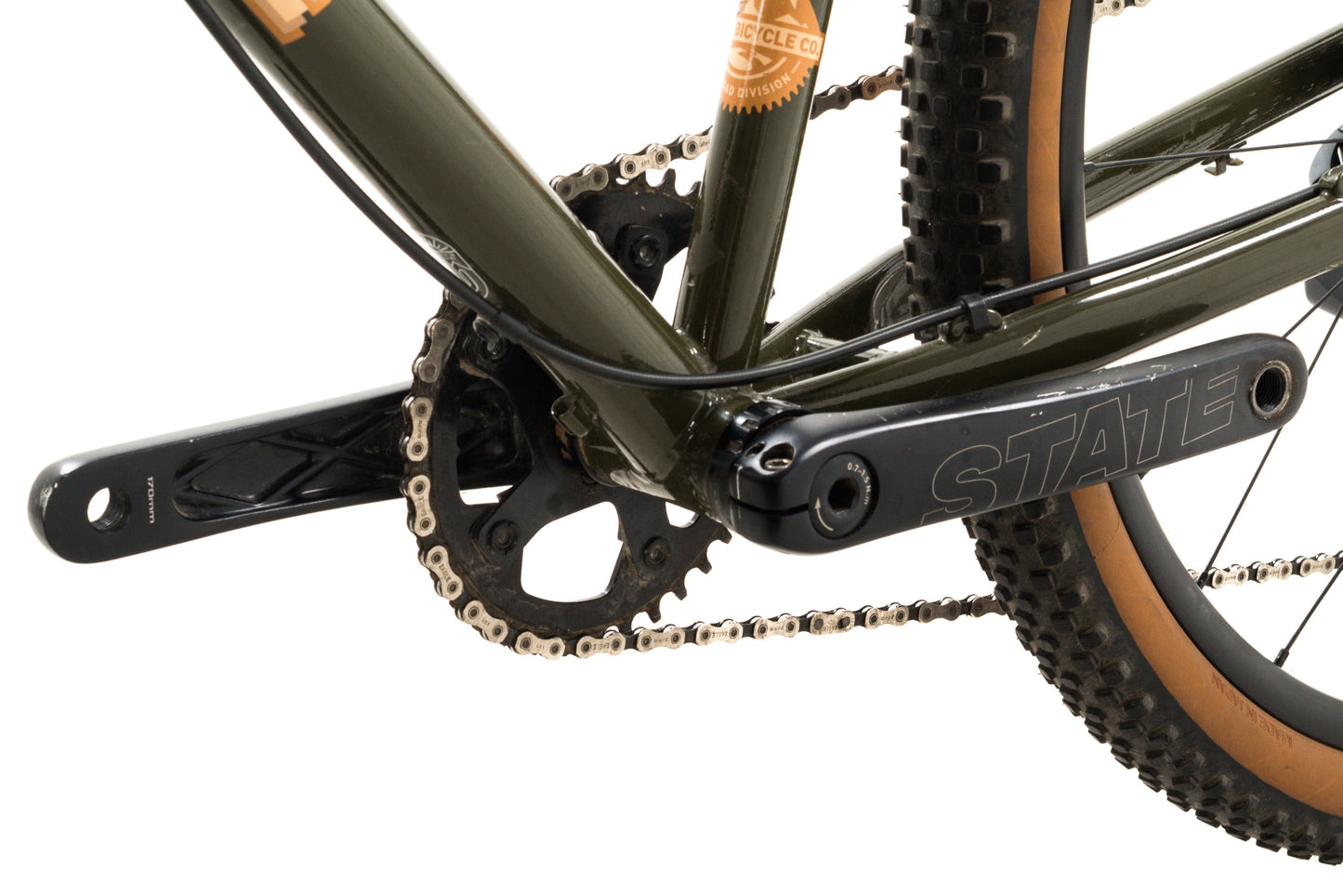 USED State Bicycle Co. All-Road 4130 Large Steel Gravel Bike 650B SRAM Force/GX AXS 1x12 speed