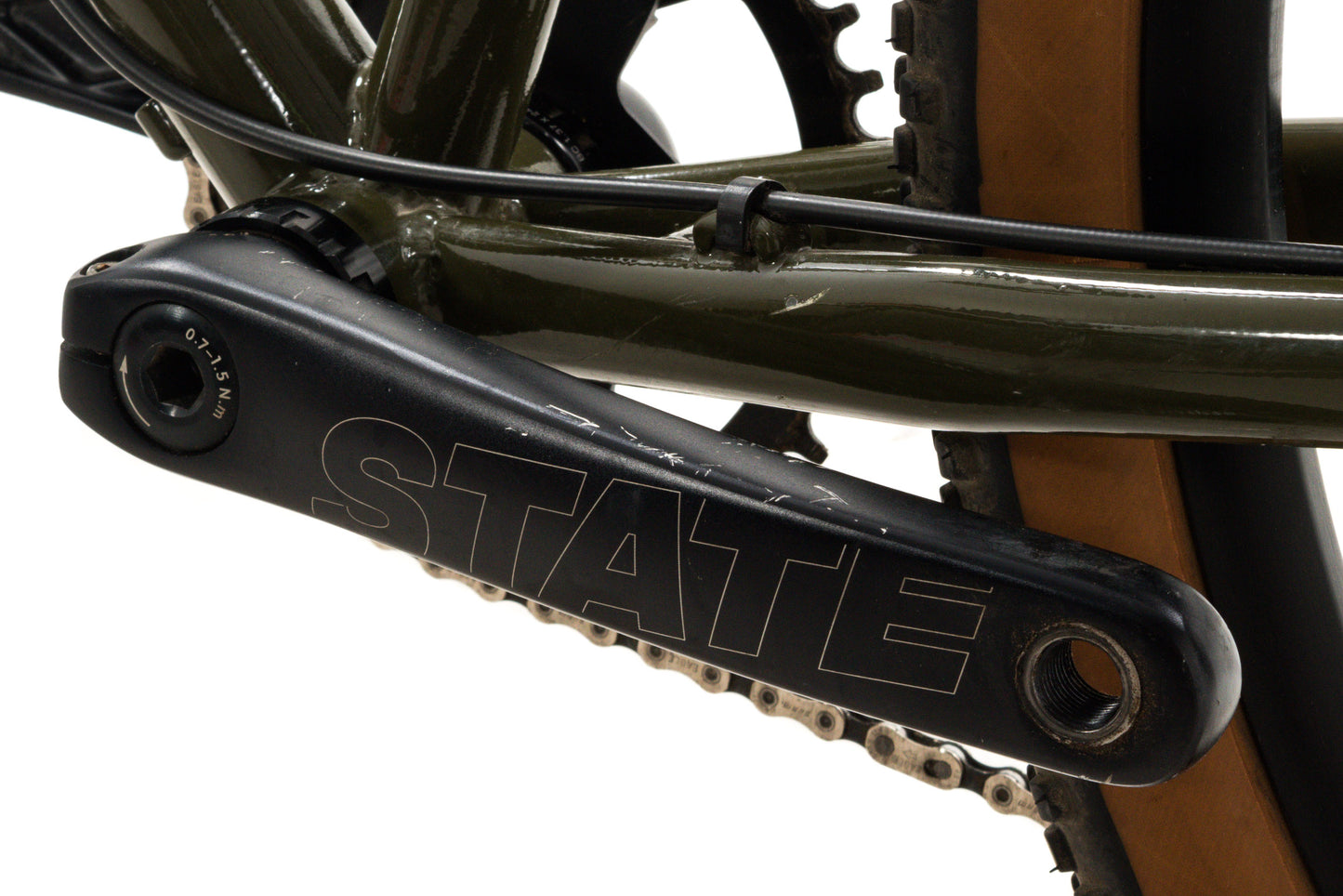 USED State Bicycle Co. All-Road 4130 Large Steel Gravel Bike 650B SRAM Force/GX AXS 1x12 speed