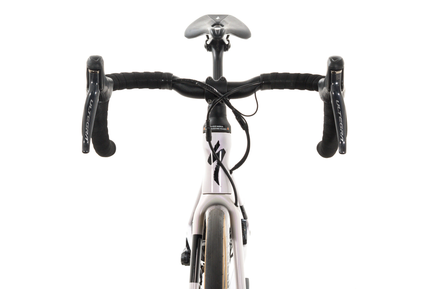 USED 2019 Specialized Roubaix 52cm Carbon Endurance Disc Road Bike Shimano Ultegra 2x11 Di2 Pearl White
