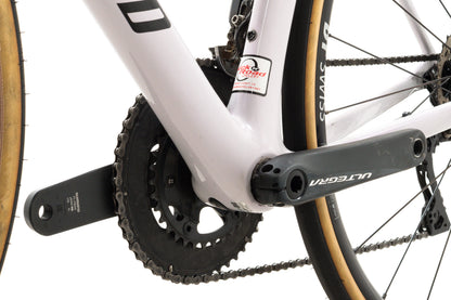 USED 2019 Specialized Roubaix 52cm Carbon Endurance Disc Road Bike Shimano Ultegra 2x11 Di2 Pearl White
