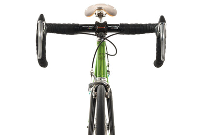 USED Moth Attack 54cm Custom Lugged Steel Track Bike Single Speed Fixed Gear Fixie w/ Freewheel Phil Wood Dura-Ace