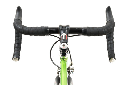 USED Moth Attack 54cm Custom Lugged Steel Track Bike Single Speed Fixed Gear Fixie w/ Freewheel Phil Wood Dura-Ace