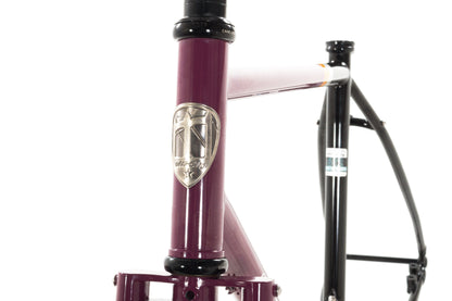 USED All-City Gorilla Monsoon 52cm Steel Gravel Frameset Charred Berry