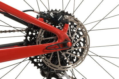 USED 2020 Santa Cruz Blur Carbon S Large Full Suspension Mountain Bike SRAM GX Eagle 1x12 Speed 29" Red