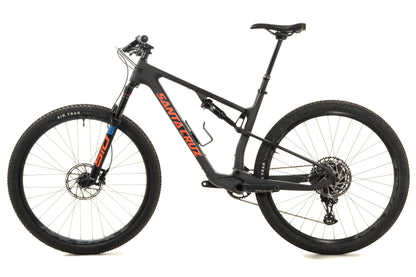 USED 2023 Santa Cruz Blur R TR / Carbon C Large 29" Full Suspension Mountain Bike SRAM NX Eagle Black