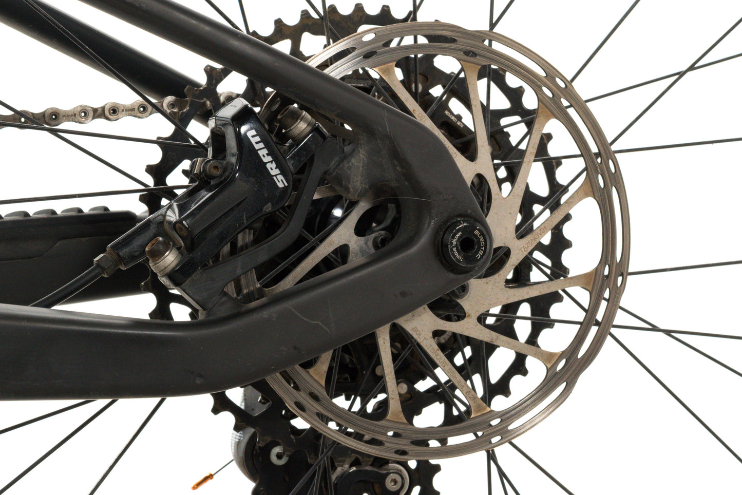 USED 2023 Santa Cruz Blur R TR / Carbon C Large 29" Full Suspension Mountain Bike SRAM NX Eagle Black