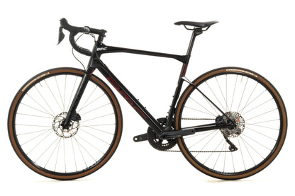 USED 2021 BMC Roadmachine 01 Two 54cm Carbon Road Bike Shimano Ultegra Di2 2x11 speed Black