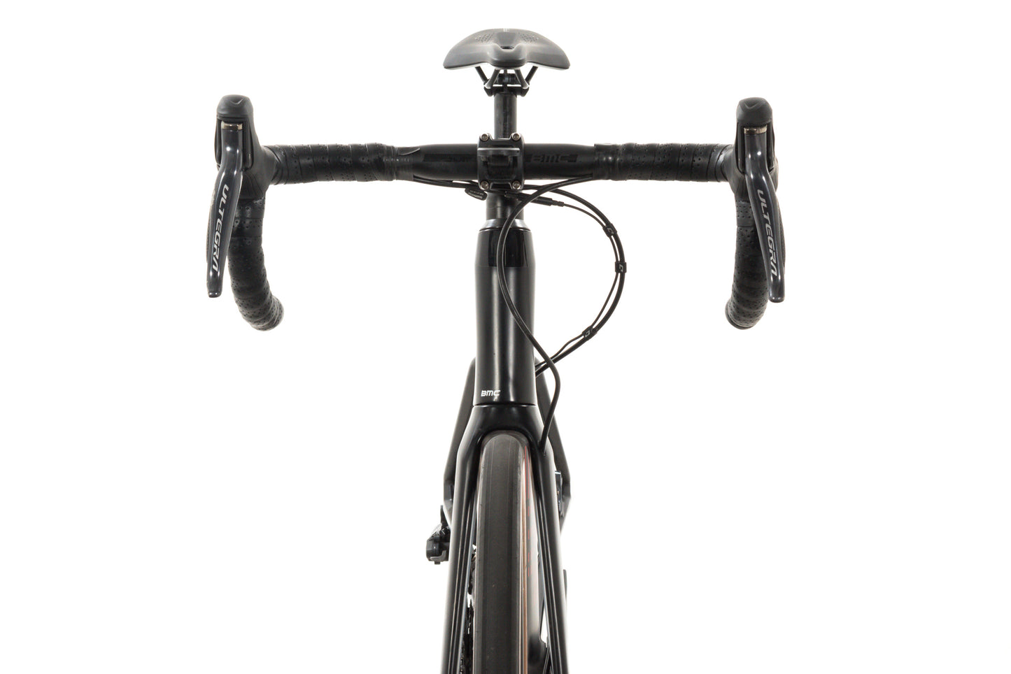 USED 2021 BMC Roadmachine 01 Two 54cm Carbon Road Bike Shimano Ultegra Di2 2x11 speed Black