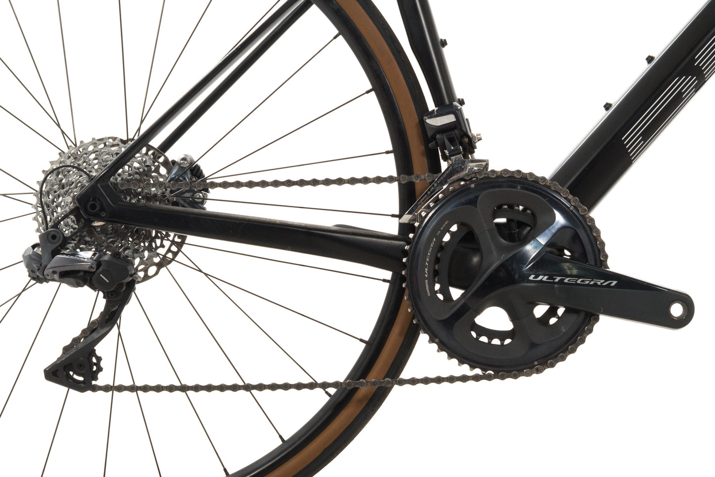 USED 2021 BMC Roadmachine 01 Two 54cm Carbon Road Bike Shimano Ultegra Di2 2x11 speed Black
