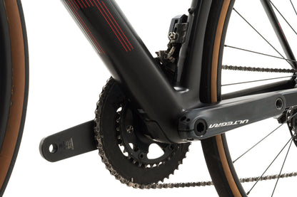 USED 2021 BMC Roadmachine 01 Two 54cm Carbon Road Bike Shimano Ultegra Di2 2x11 speed Black