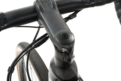 USED 2021 BMC Roadmachine 01 Two 54cm Carbon Road Bike Shimano Ultegra Di2 2x11 speed Black