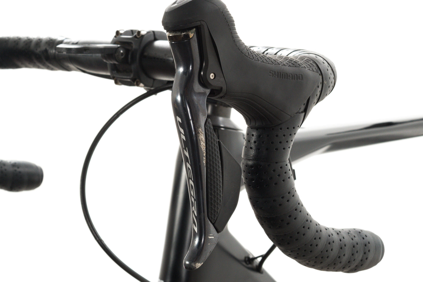 USED 2021 BMC Roadmachine 01 Two 54cm Carbon Road Bike Shimano Ultegra Di2 2x11 speed Black