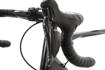 USED 2021 BMC Roadmachine 01 Two 54cm Carbon Road Bike Shimano Ultegra Di2 2x11 speed Black