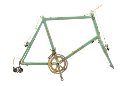 USED Bianchi Lepre Mini Velo 53cm Mini Velo Frame Partial Build Celeste