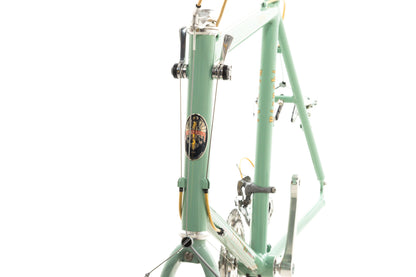 USED Bianchi Lepre Mini Velo 53cm Mini Velo Frame Partial Build Celeste