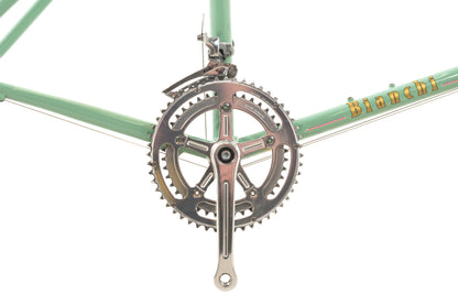 USED Bianchi Lepre Mini Velo 53cm Mini Velo Frame Partial Build Celeste