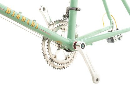 USED Bianchi Lepre Mini Velo 53cm Mini Velo Frame Partial Build Celeste