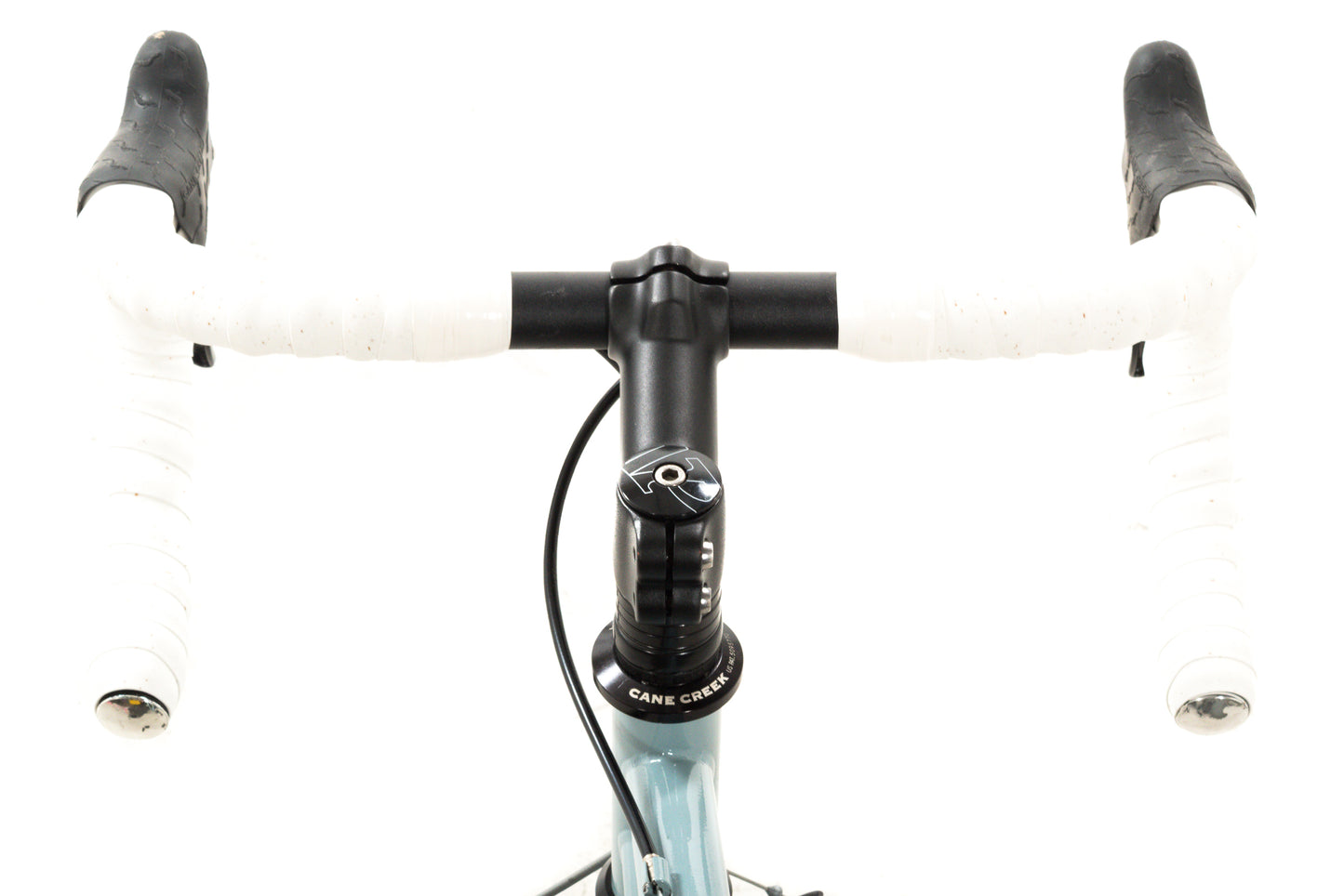 USED Bianchi San Jose 49cm Cromo Lite Single Speed Steel Cyclocross Canti Brake Frame Partial Build Celeste