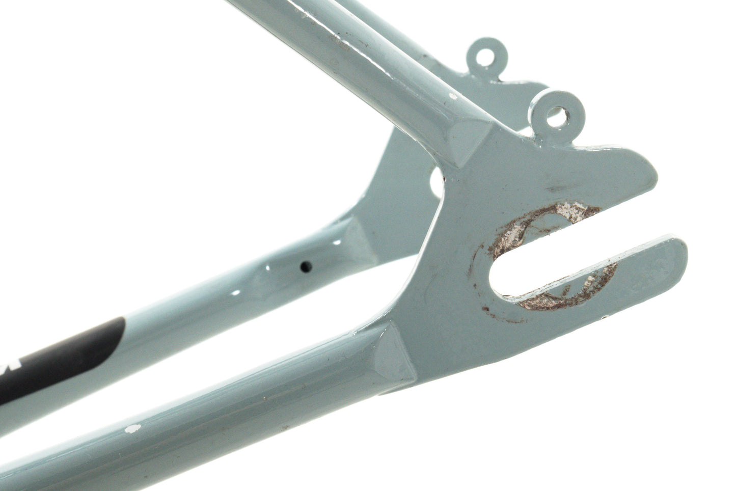 USED Bianchi San Jose 49cm Cromo Lite Single Speed Steel Cyclocross Canti Brake Frame Partial Build Celeste