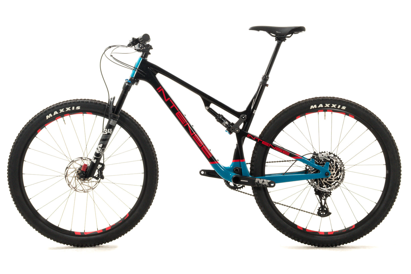 NEW DEMO 2022 Intense Sniper T Large 29" Carbon Full Suspension Mountain Bike SRAM NX Eagle 1x12 speed