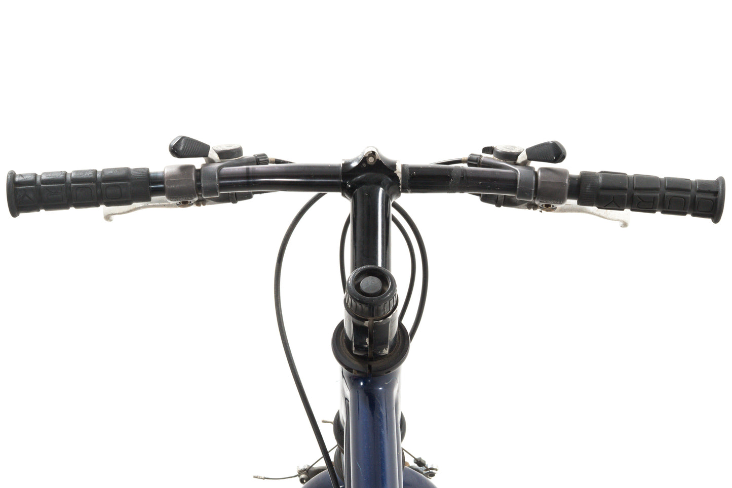 USED 1990's Vintage Cannondale Delta V Large Aluminum Hardtail Mountain Bike Shimano Deore XT/LX 3x7 speed Blue AS IS