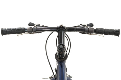 USED 1990's Vintage Cannondale Delta V Large Aluminum Hardtail Mountain Bike Shimano Deore XT/LX 3x7 speed Blue AS IS