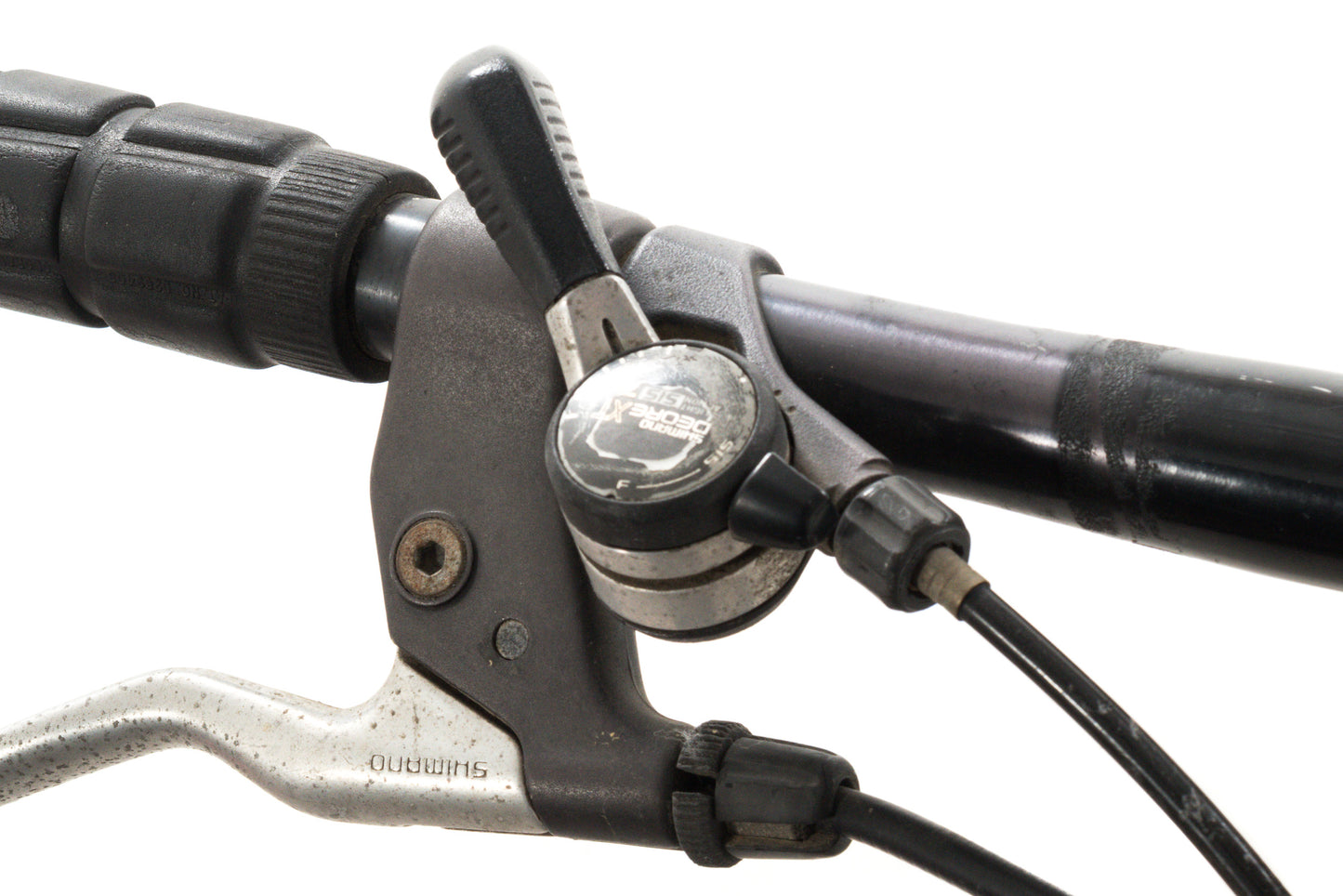 USED 1990's Vintage Cannondale Delta V Large Aluminum Hardtail Mountain Bike Shimano Deore XT/LX 3x7 speed Blue AS IS