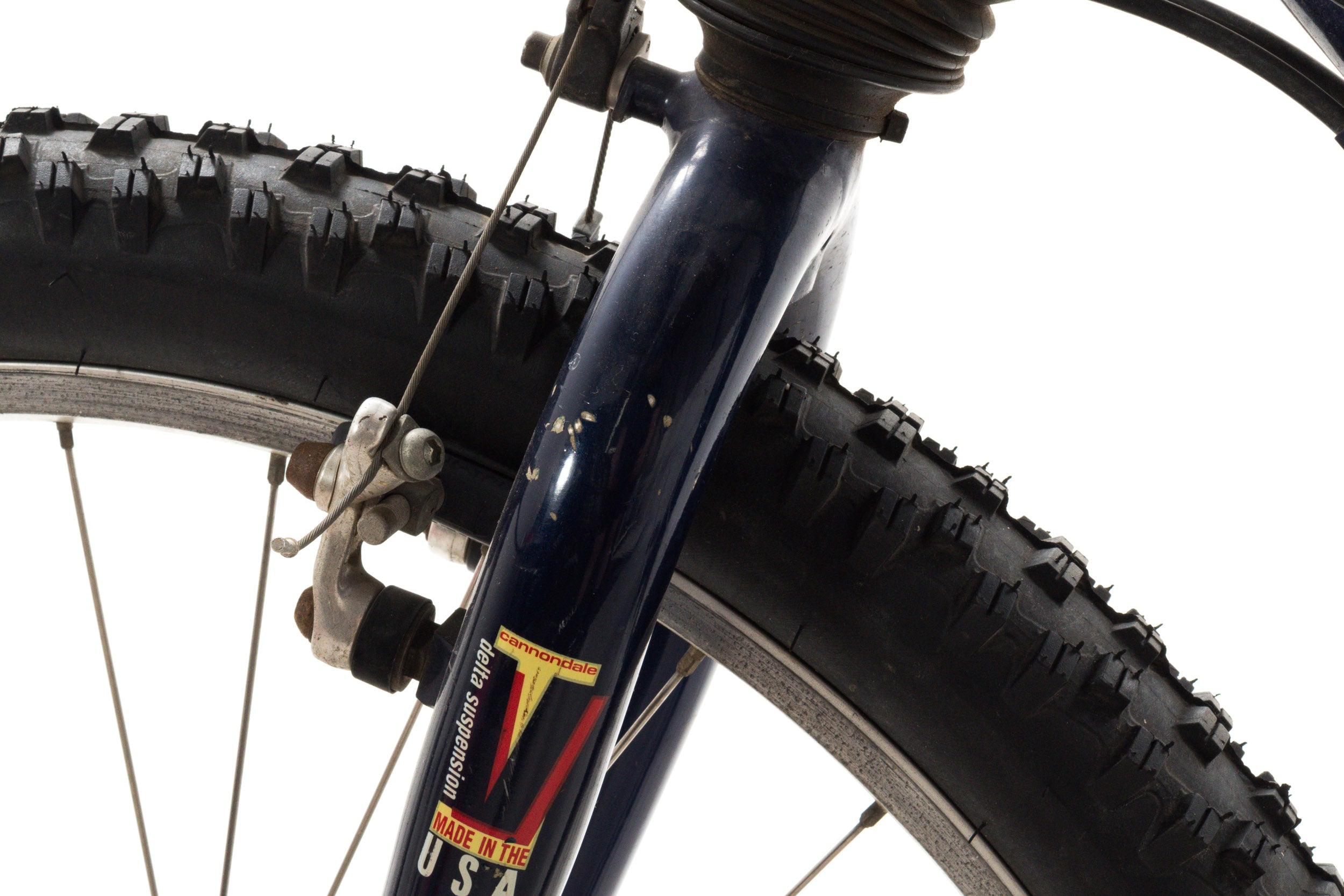 USED 1990's Vintage Cannondale Delta V Large Aluminum Hardtail 26