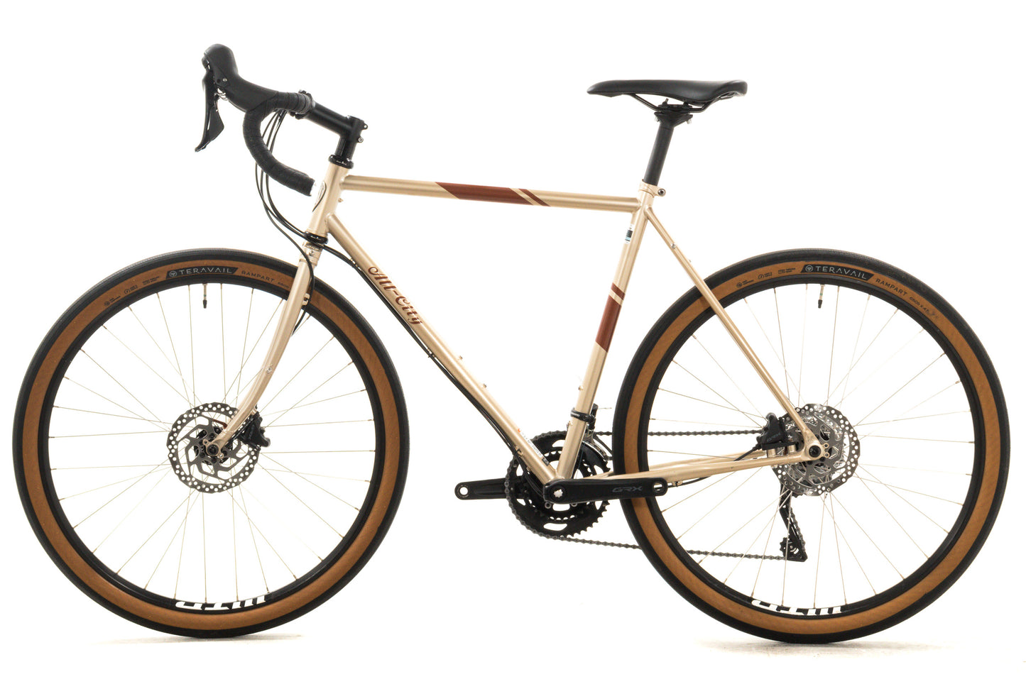 USED All City Space Horse GRX 2x10 Steel Gravel/Touring Bike 52cm Champagne Shimmer 650b