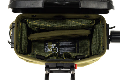 USED Route Werks Coyote Handlebar Bag w/ 31.8mm Mount Quad Lock Handlebar Stub
