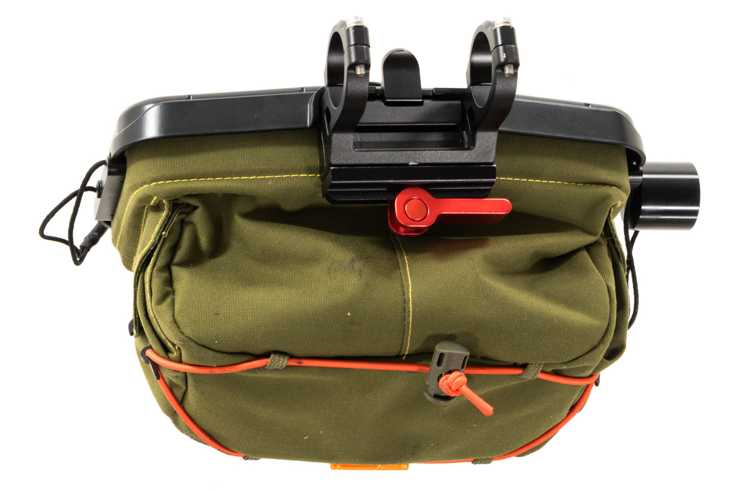 USED Route Werks Coyote Handlebar Bag w/ 31.8mm Mount Quad Lock Handlebar Stub