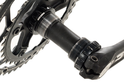 USED Rotor 3D Road Crankset 175mm 50/36T 24mm Spindle w/ English BB