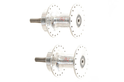 USED Phil Wood Wheelchair Hubs 36H 6 Bolt Disc High Flange Silver