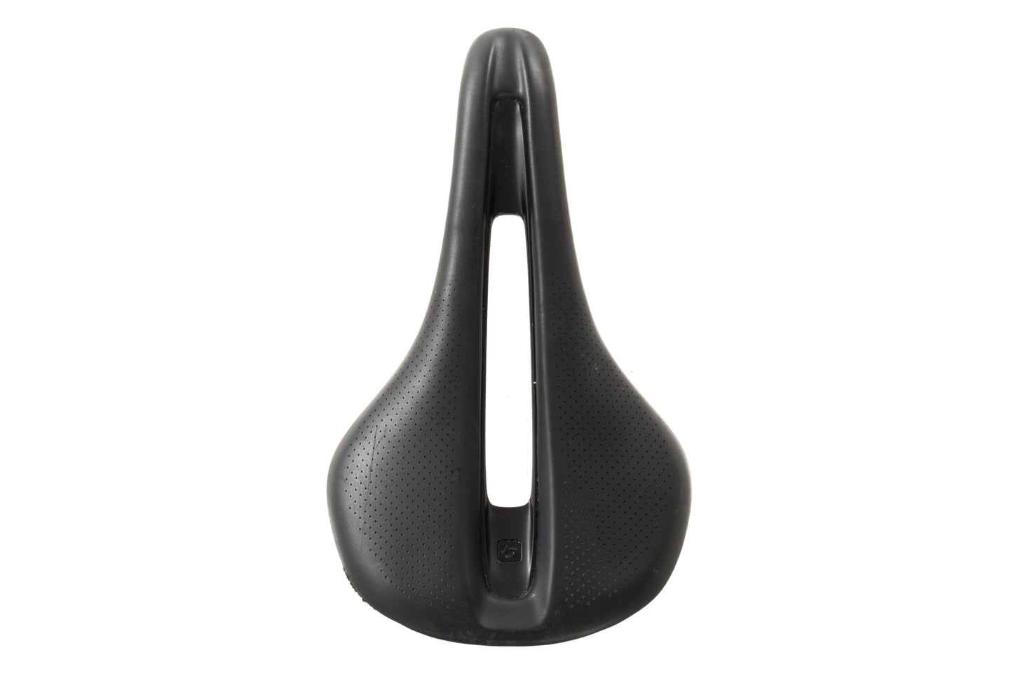 USED Bontrager Verse Pro 155mm Carbon Rail Cutout Saddle